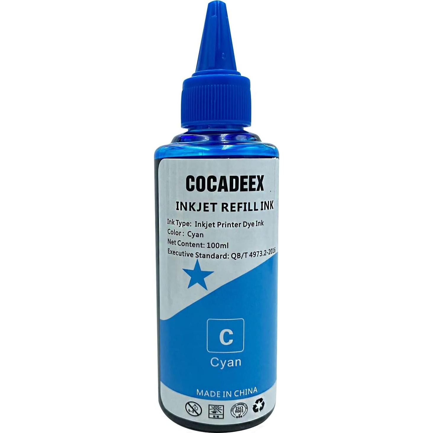 Kit de Recarga de Tinta COCADEEX 500ml Compatible HP 67XL 65XL