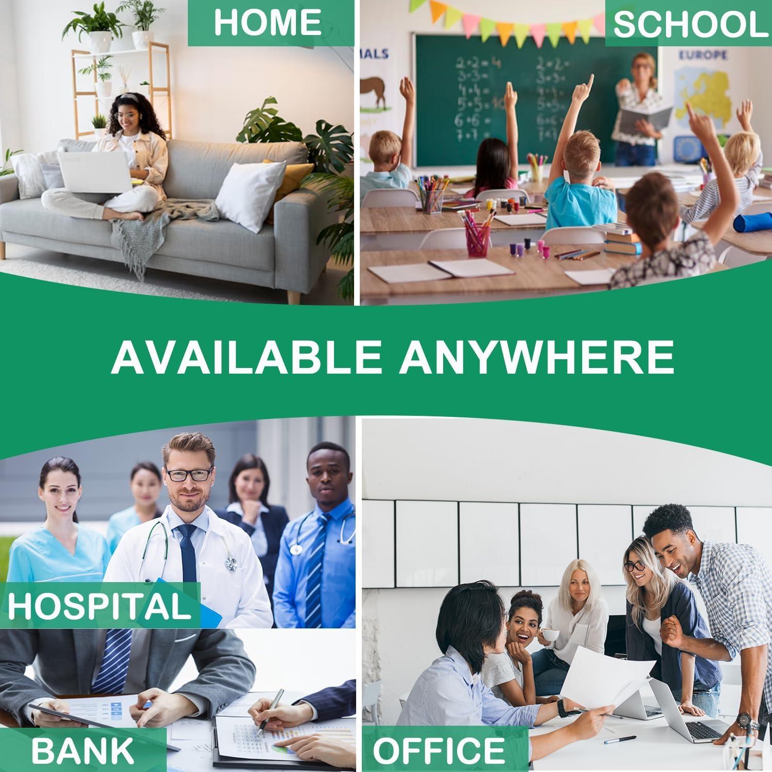 5 Cartuchos de Tinta Negra HP 564XL ZHInk Compatible 22.5ml