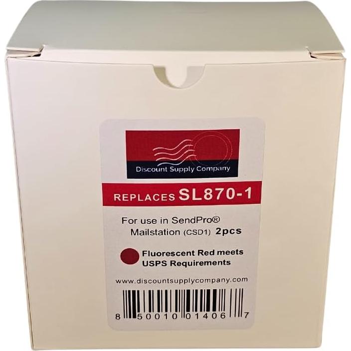 Cartucho de Tinta Compatible Discount Supply SL-870-1 2 Paquetes 18ml