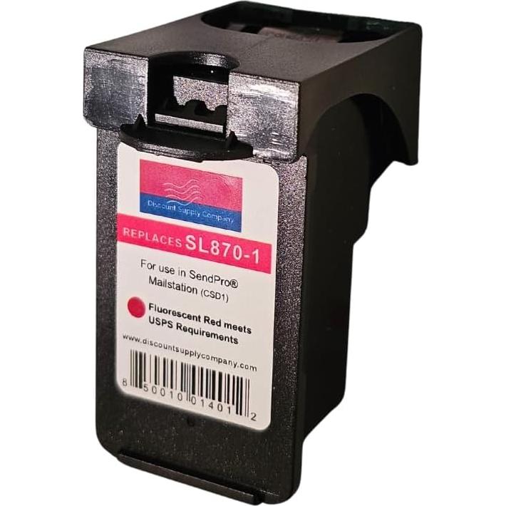 Cartucho de Tinta Roja Compatible 18ml Discount Supply para SendPro