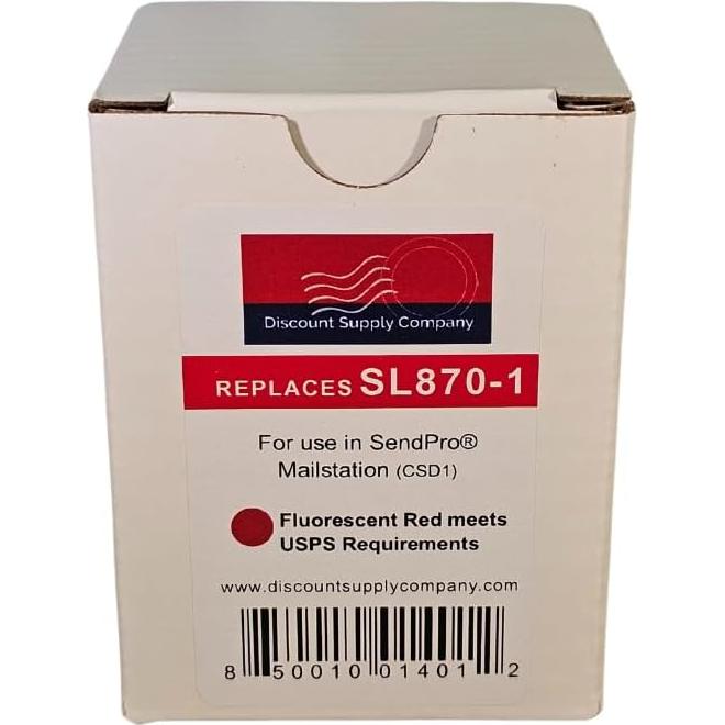 Cartucho de Tinta Roja Compatible 18ml Discount Supply para SendPro