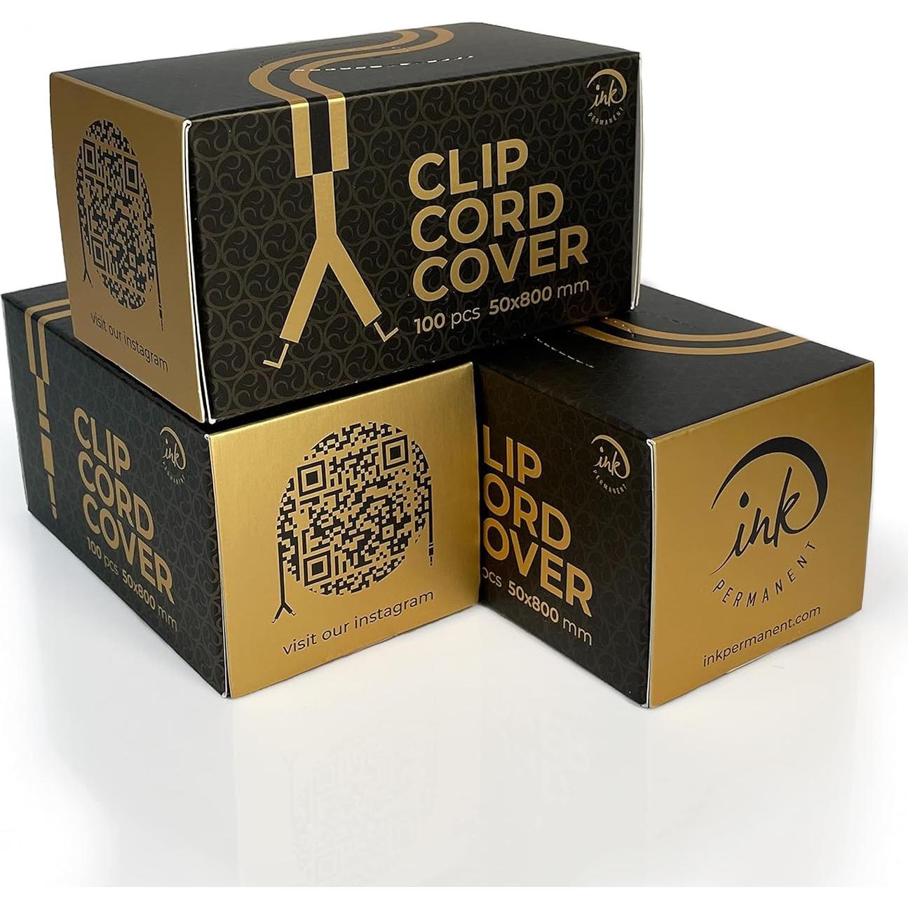 Cubiertas desechables para cables de tatuaje Ink Permanent 100 unidades