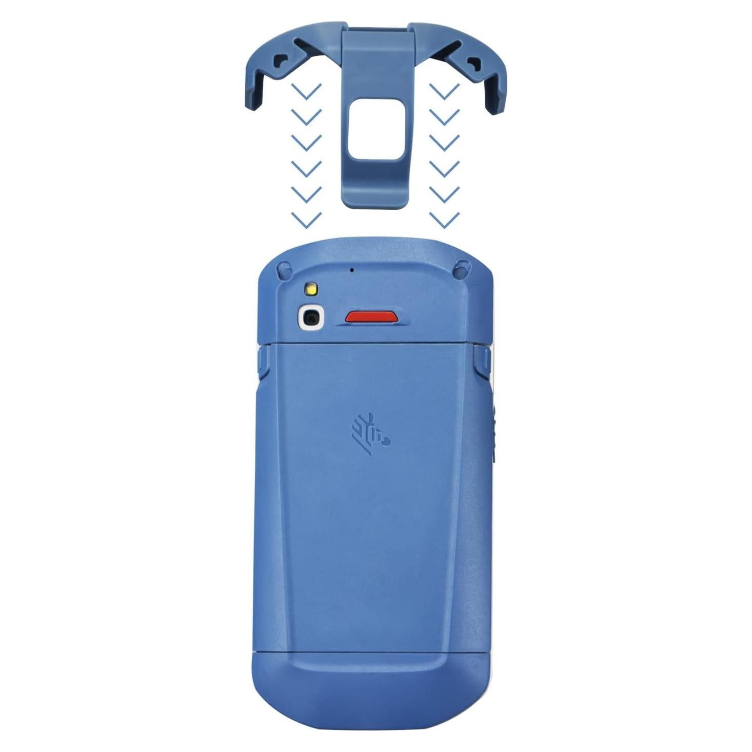 Clip de Transporte Plástico Azul para Escáner Zebra TC51 TC52