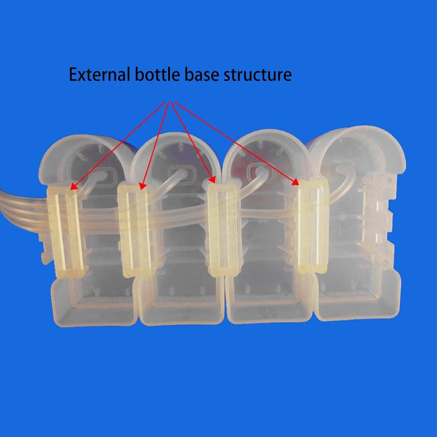 Kit de recarga de tinta para impresora HYROOY 80ml x 4 colores