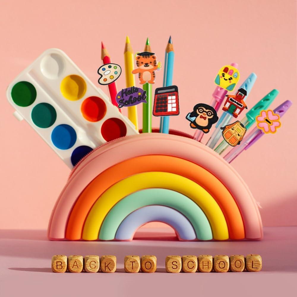 100 Adornos para Lápices KomoDomo - Decoraciones Escolares