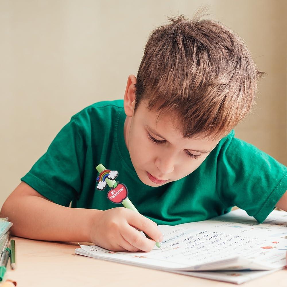 100 Adornos para Lápices KomoDomo - Decoraciones Escolares