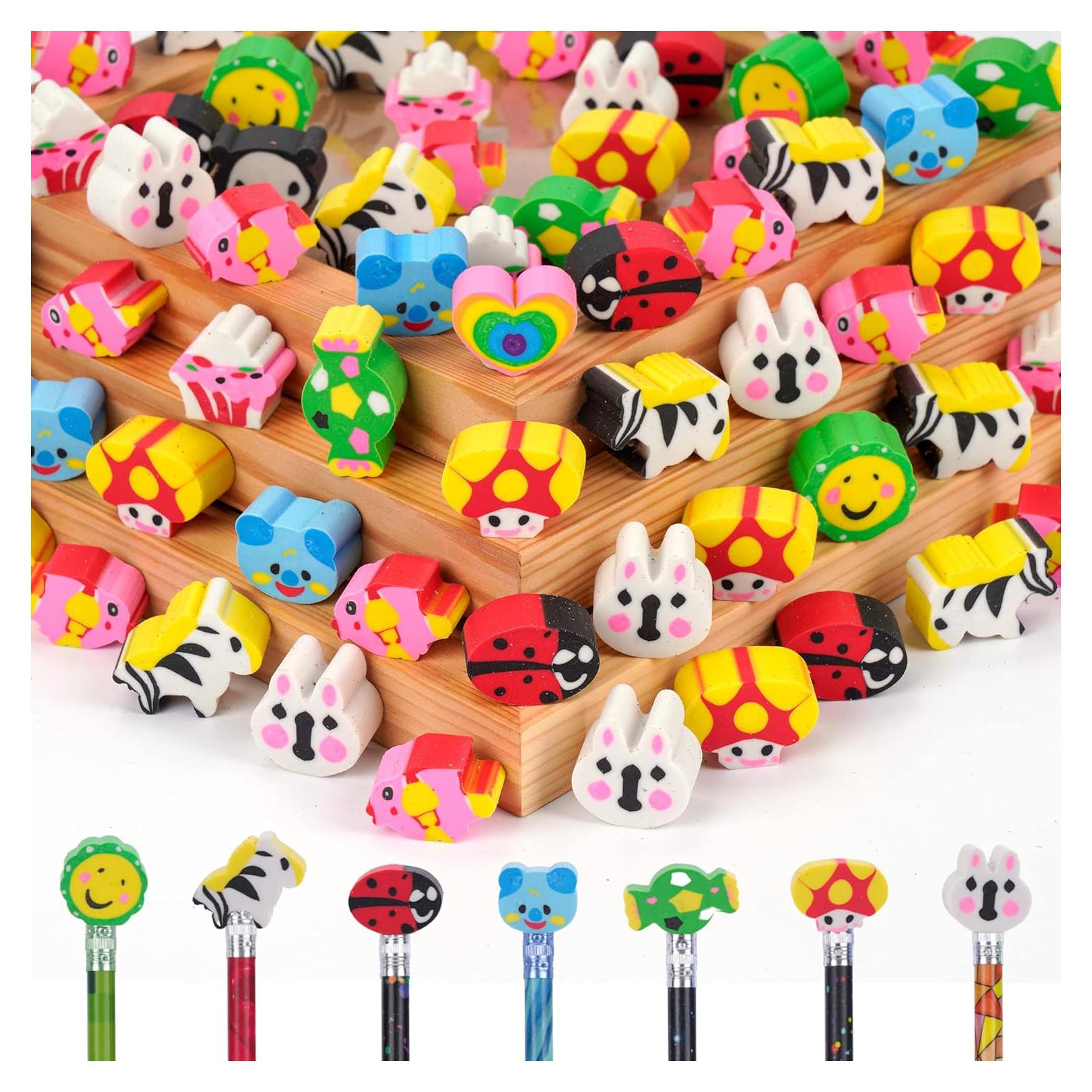 200 Gomas de Borrar Animales Lindos Kolewo4ever 1.55kg