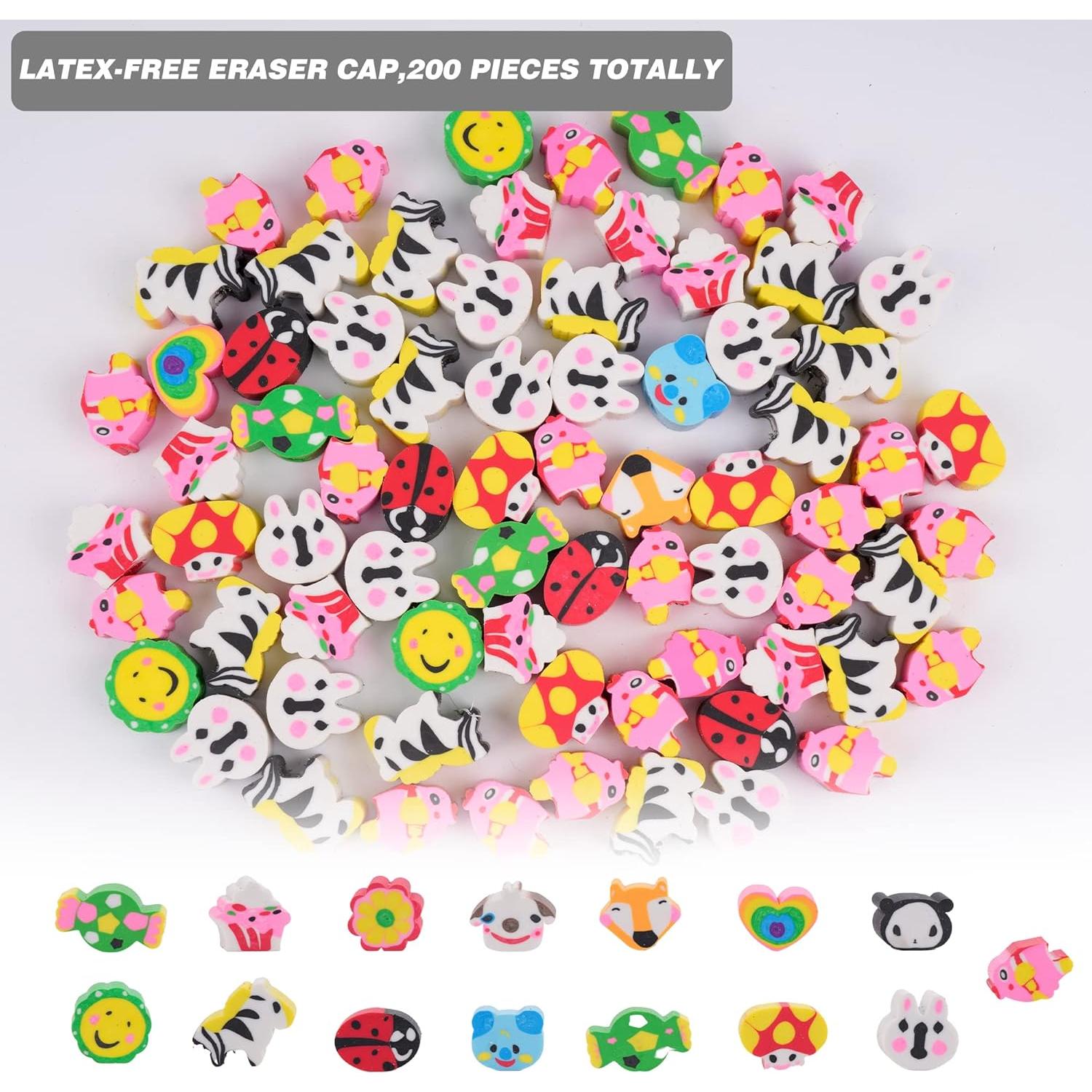 200 Gomas de Borrar Animales Lindos Kolewo4ever 1.55kg