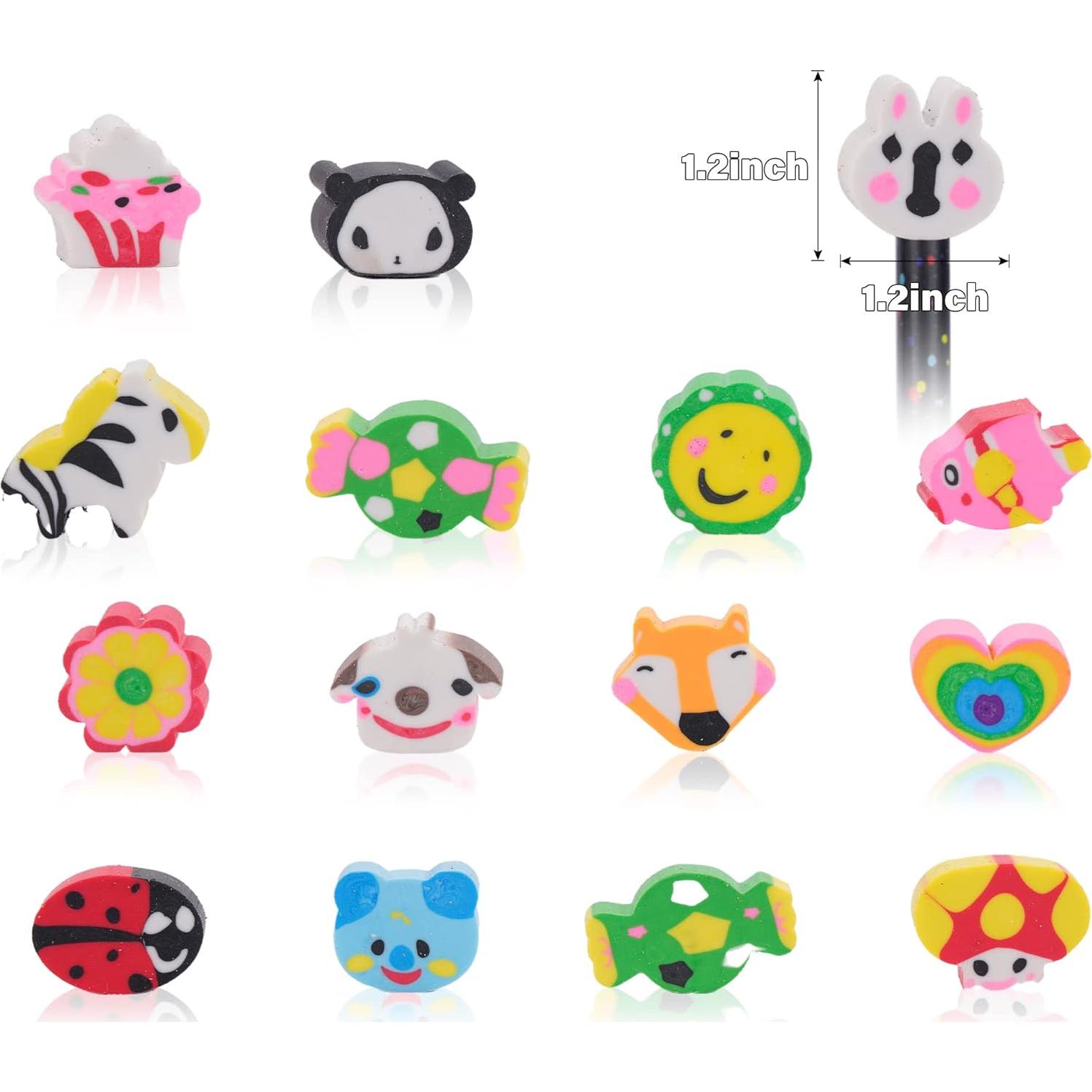 200 Gomas de Borrar Animales Lindos Kolewo4ever 1.55kg