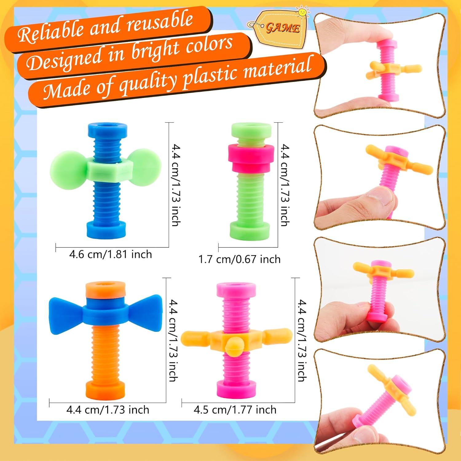 56 Tapas de Lápiz Giratorias Coloridas Hoarost - Juguetes para Niños