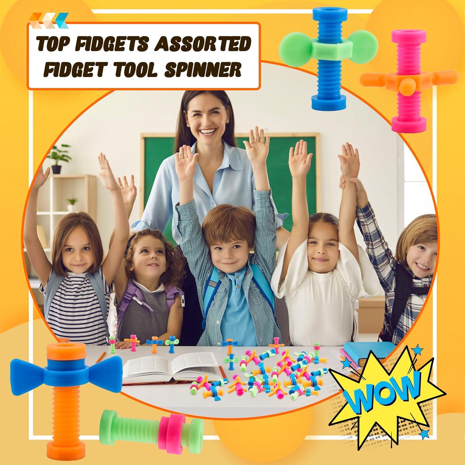 56 Tapas de Lápiz Giratorias Coloridas Hoarost - Juguetes para Niños