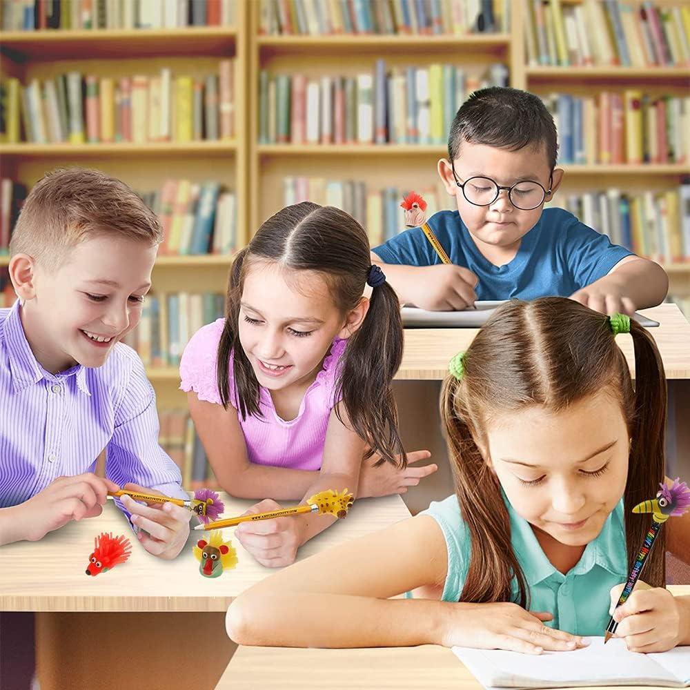 Set de 12 Adornos de Lápiz de Animales ArtCreativity