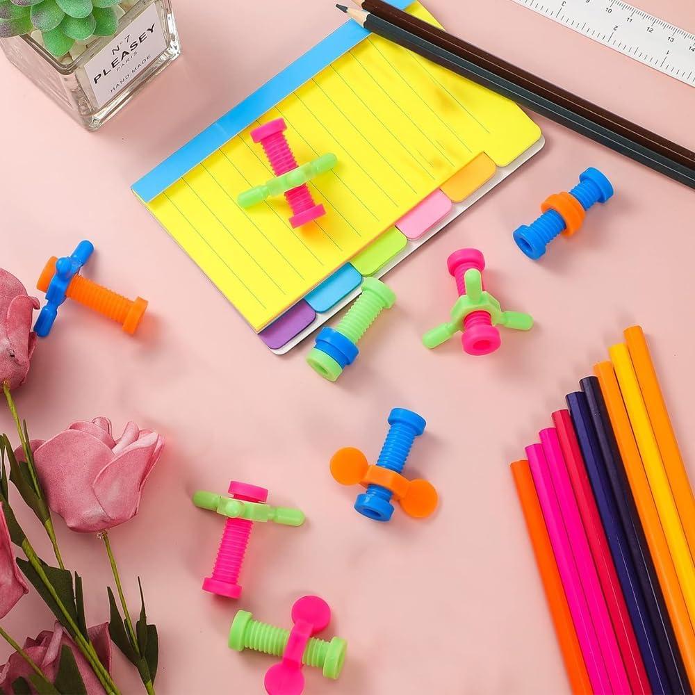 Toppers de Lápiz Antiestrés Fun Express - Paquete de 48 Unidades