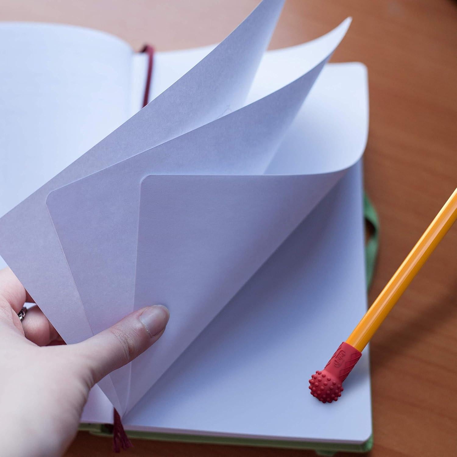 Volteador de Página de Goma Griply - 5 Piezas Reutilizables