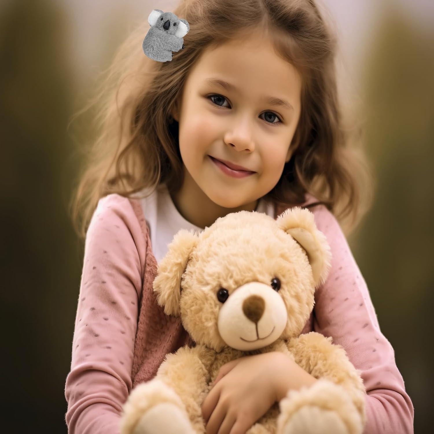 8 Clips de Koala de Peluche DANUDON para Lápices y Cables