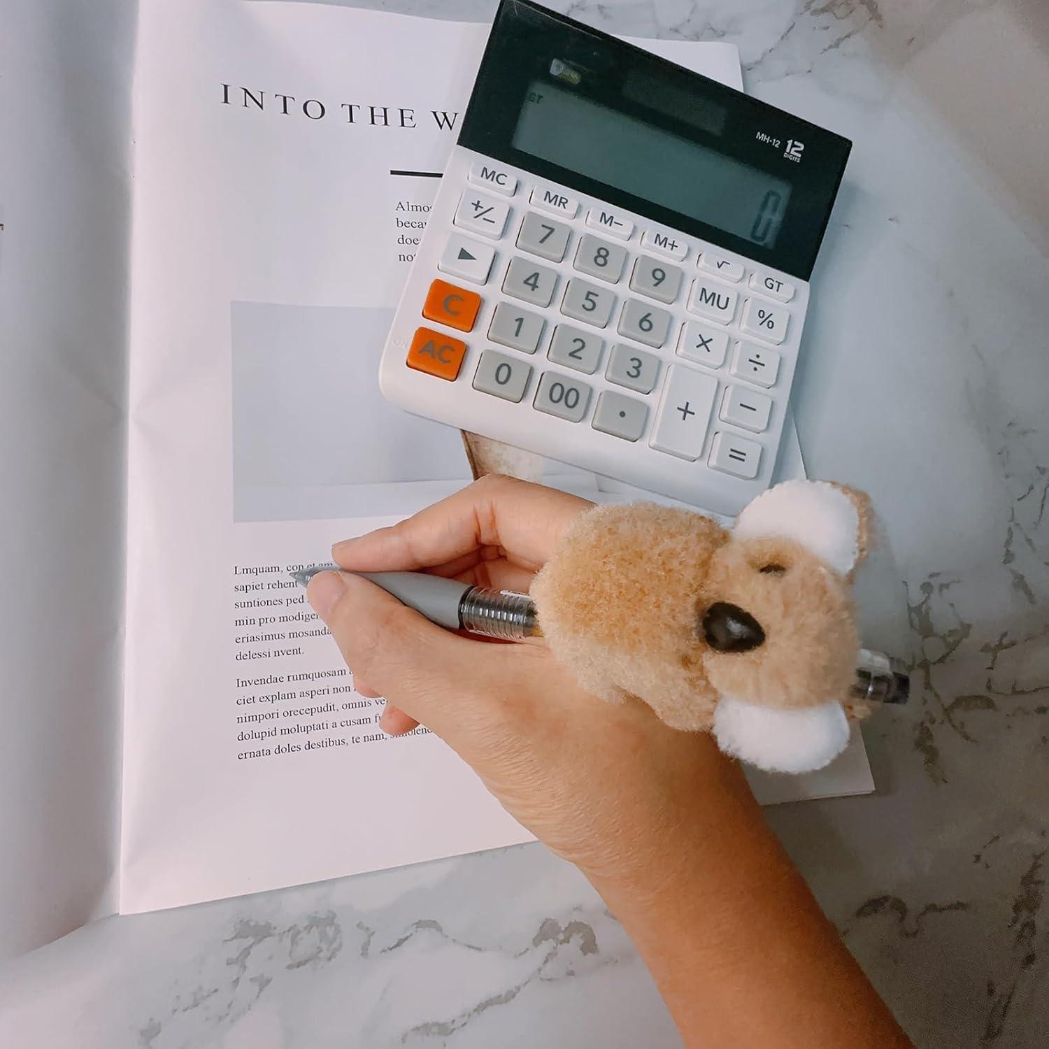 8 Clips de Koala de Peluche DANUDON para Lápices y Cables