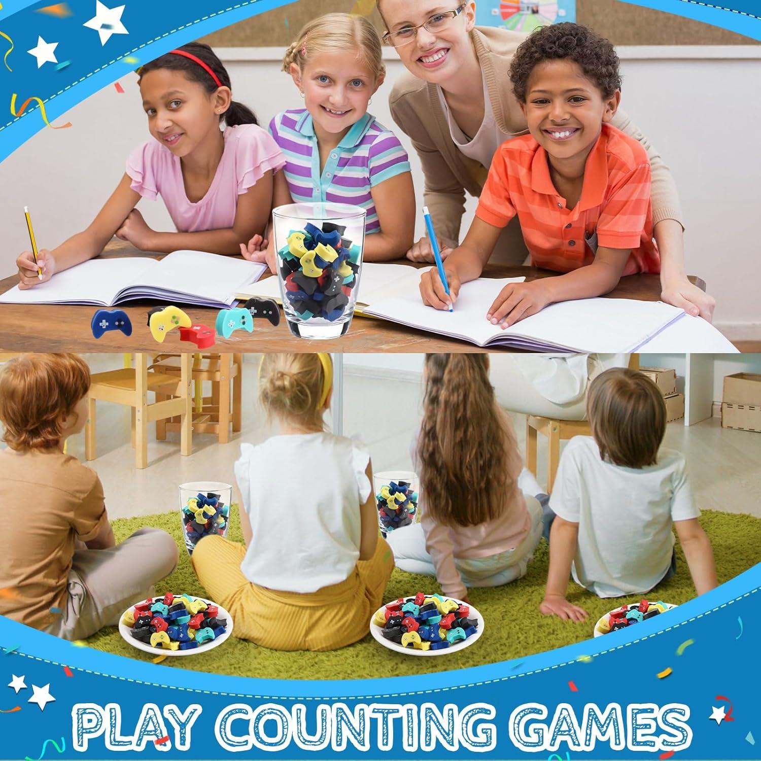 Borradores de Controlador de Juego Chivao 72 Pcs Kawaii