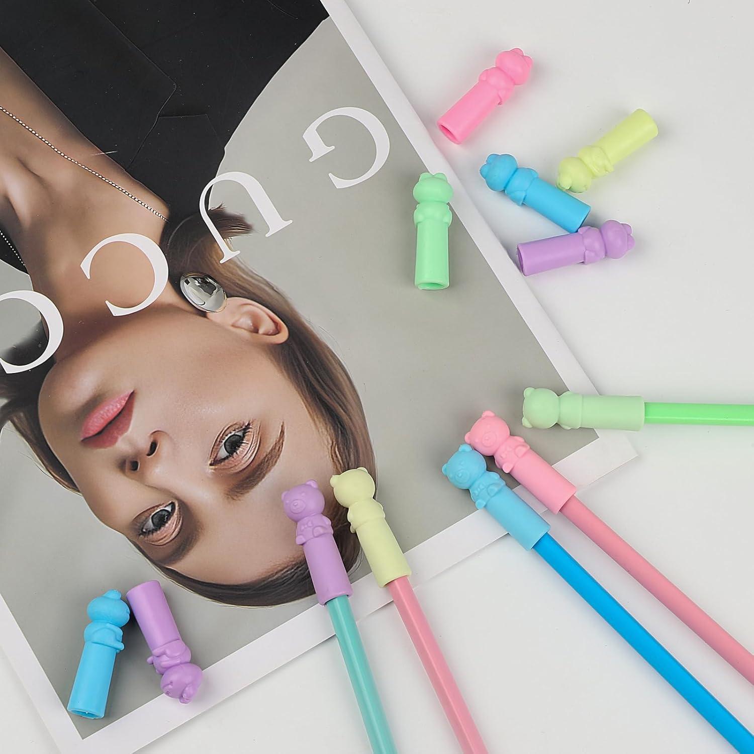 Paquete de 120 Gomas de Borrar Fangoo para Lápices - 10 Colores