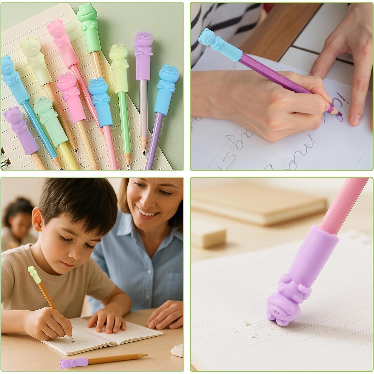 Paquete de 120 Gomas de Borrar Fangoo para Lápices - 10 Colores