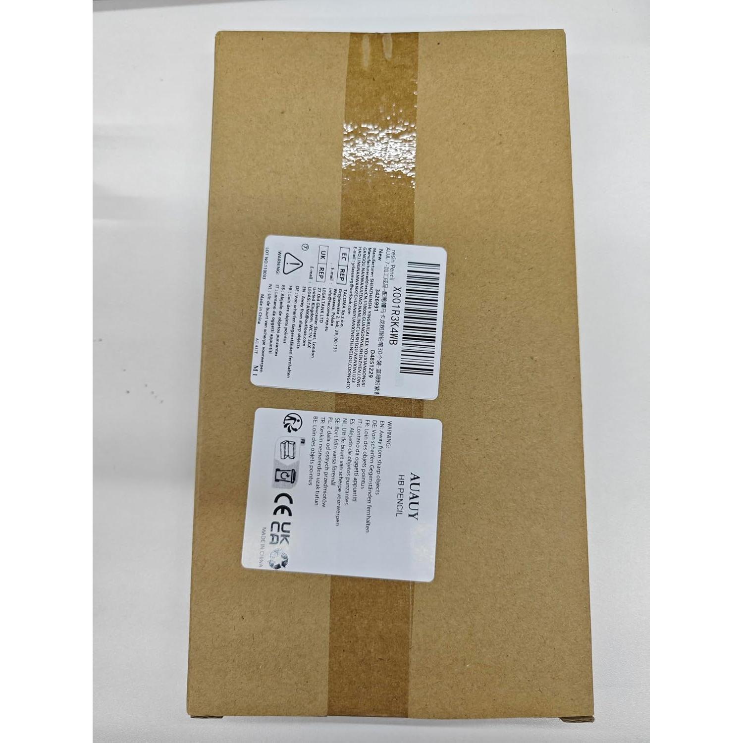 Lápices AUAUY #2 HB con Adornos de Caricaturas, 15PCS