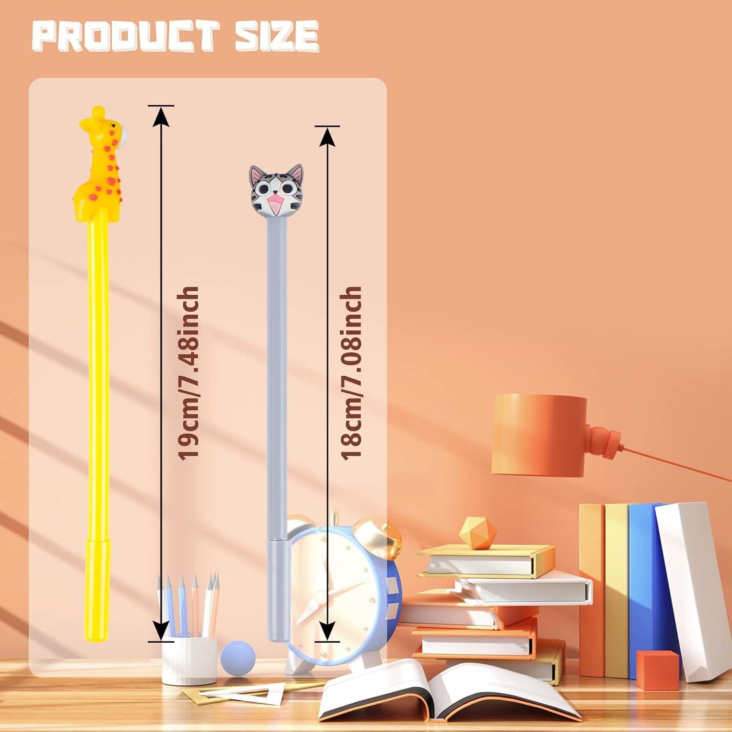 100 Lápices de Gel Kawaii SAIWEILAI ONLINE - 50 Estilos