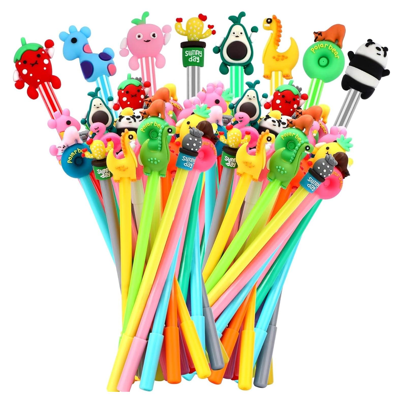 Bolígrafos de Gel SANNIX 50 Piezas Caricatura Multicolor