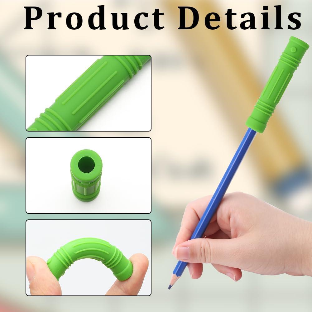 Toppers de Lápiz de Silicona GORGECRAFT 4 Colores 13mm