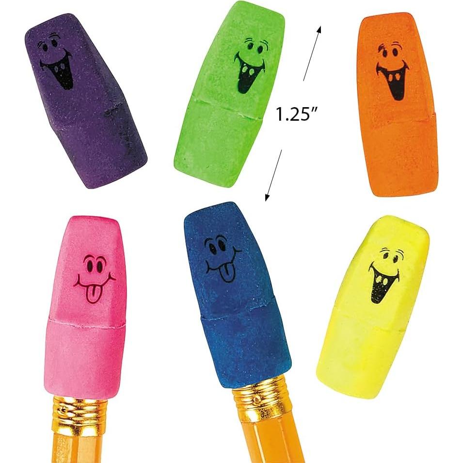 Borradores de goma en la parte superior del lápiz Everready - Pack de 144