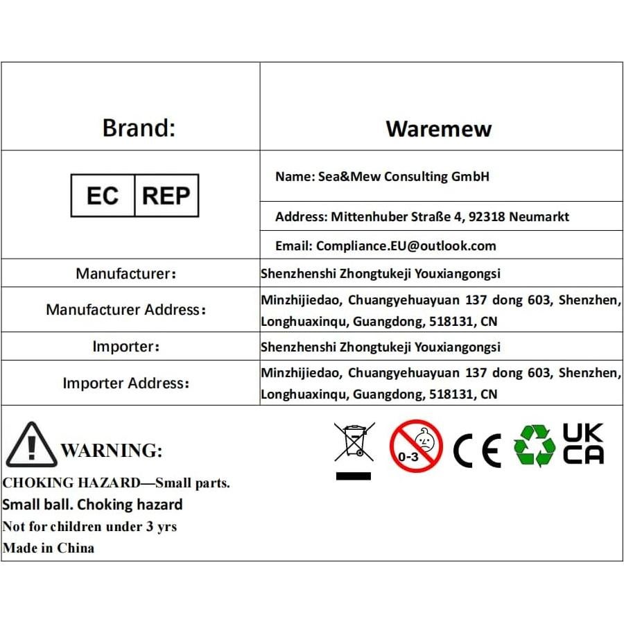 24 Borradores de Lápiz de Perro Waremew - Multicolor, 3D
