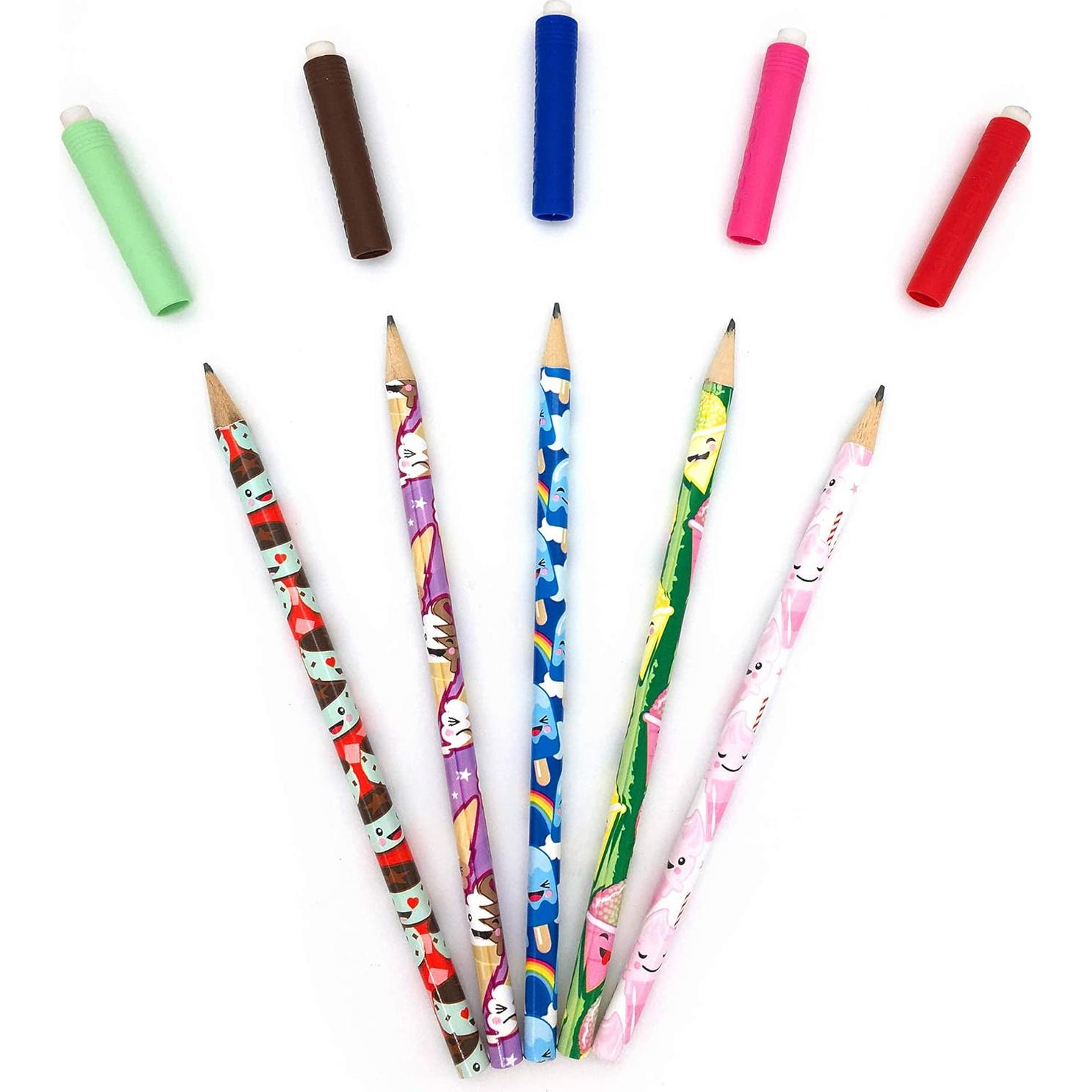 Toppers de Lápiz Aromatizados SNIFTY - Paquete de 5