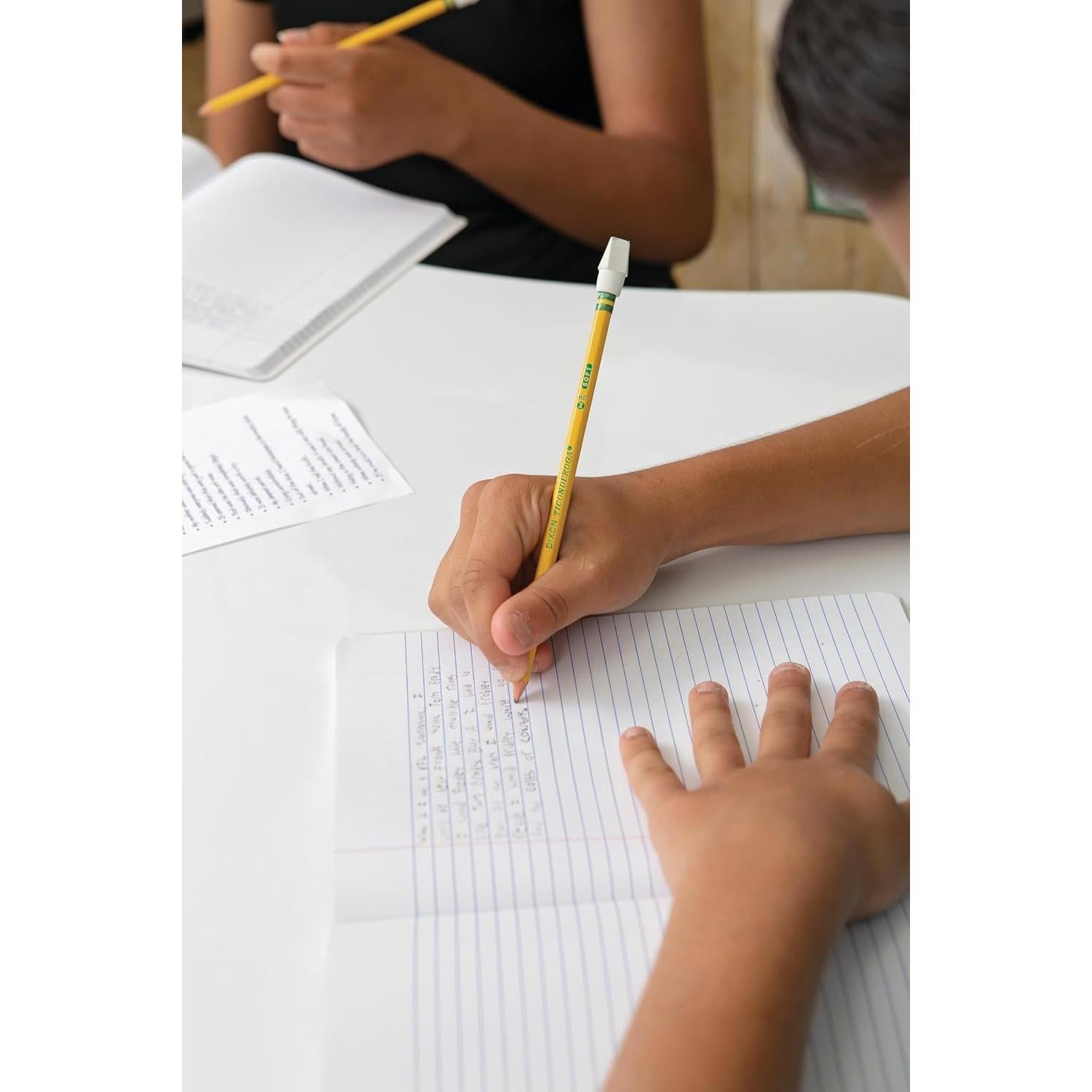 Borradores de Tapa de Lápiz Ticonderoga Blancos 25 Unidades