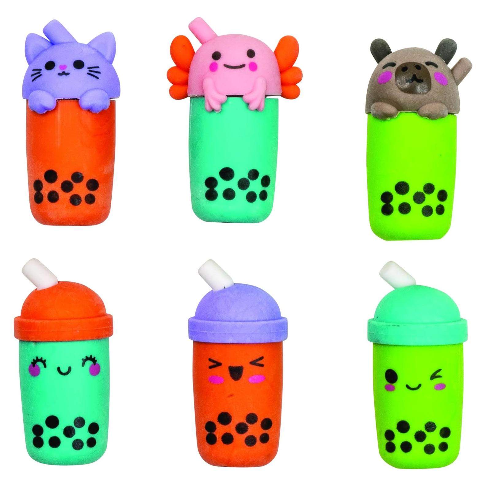 Borradores para Lápices Raymond Geddes Boba Tea - Paquete 48