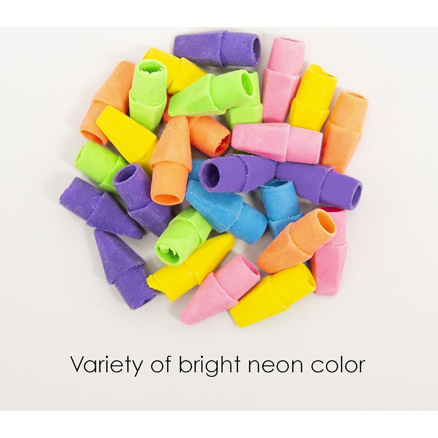 Borradores de Punta de Lápiz BAZIC 2 Paquetes 50 Unidades