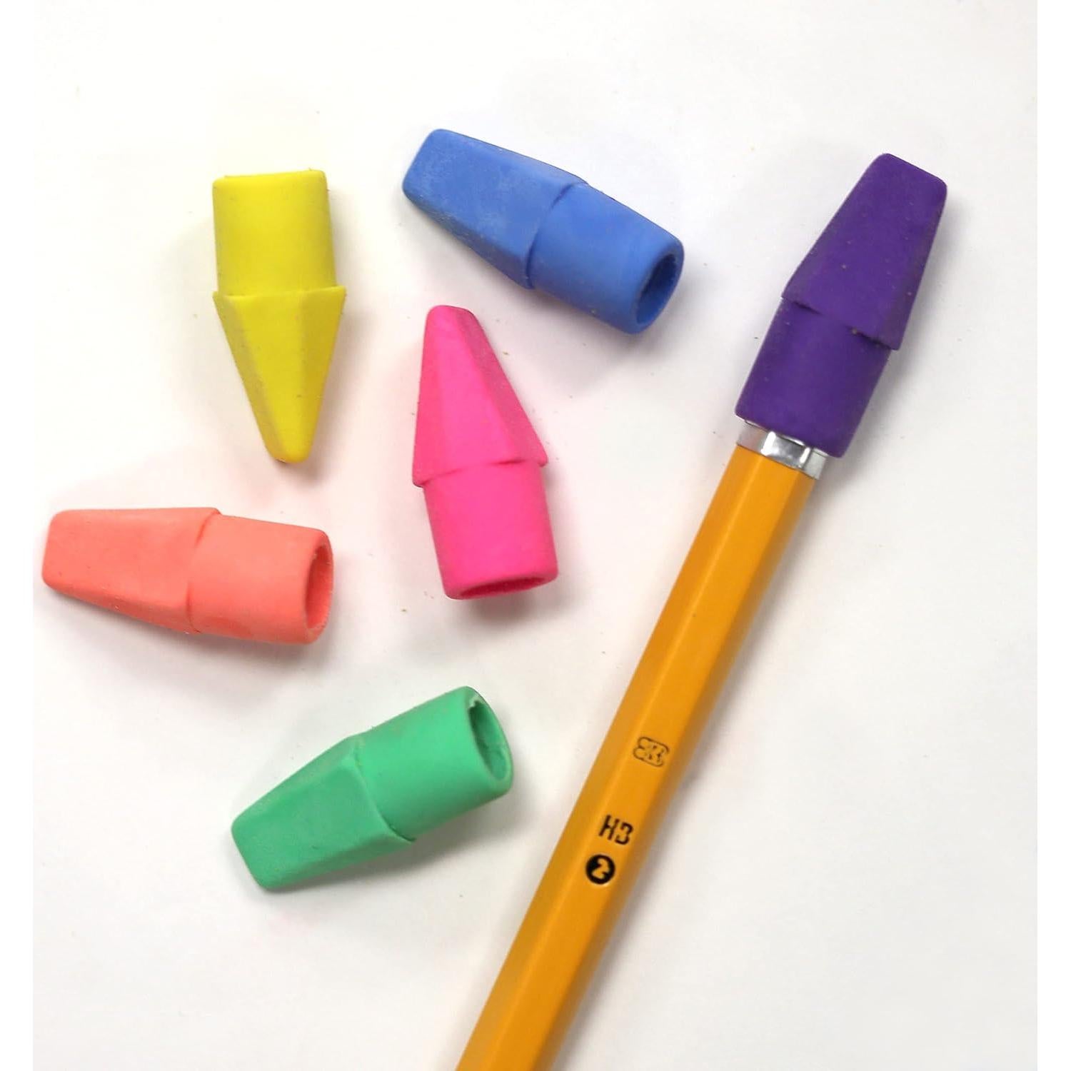 Borradores de Punta de Lápiz BAZIC 2 Paquetes 50 Unidades