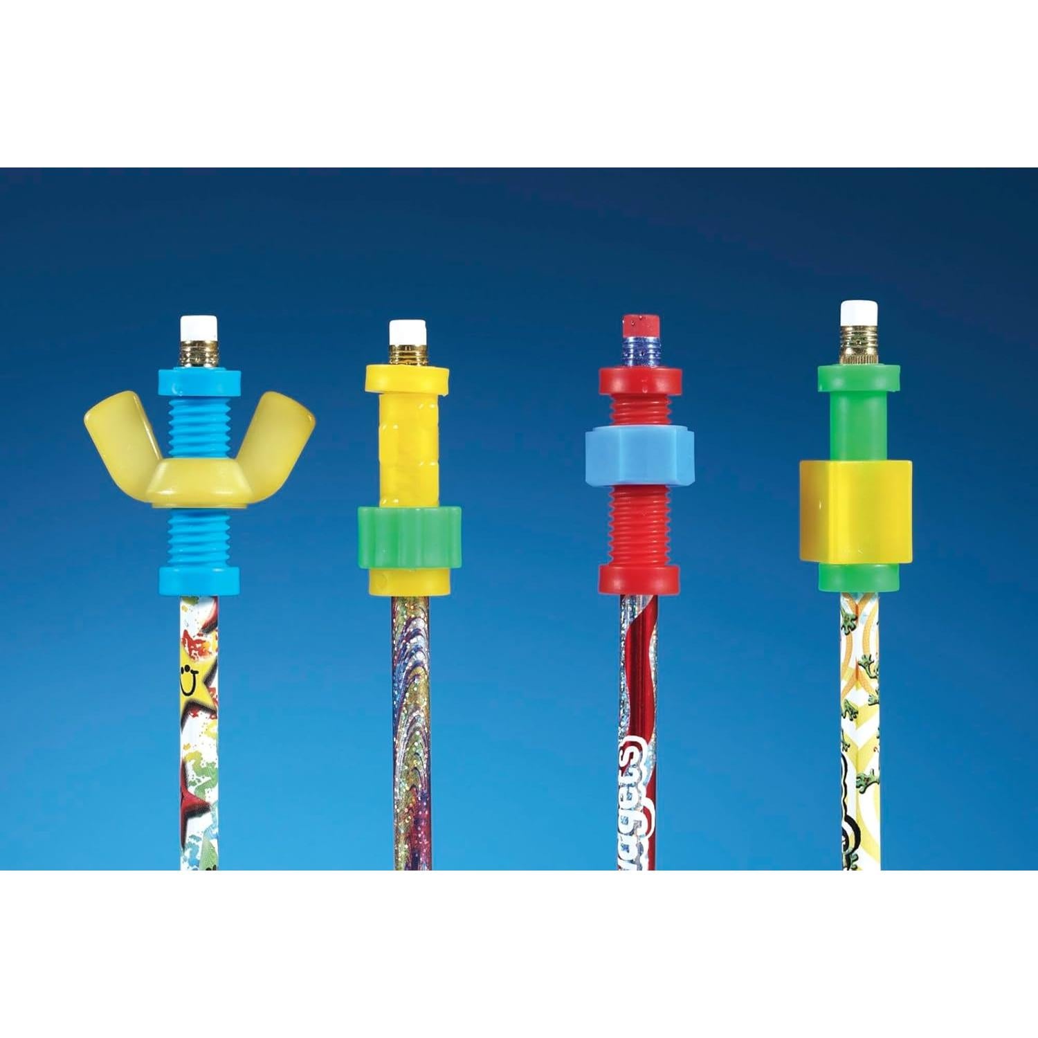 Conjunto de Fidgets de Lápiz School Specialty, Set de 4 Variados