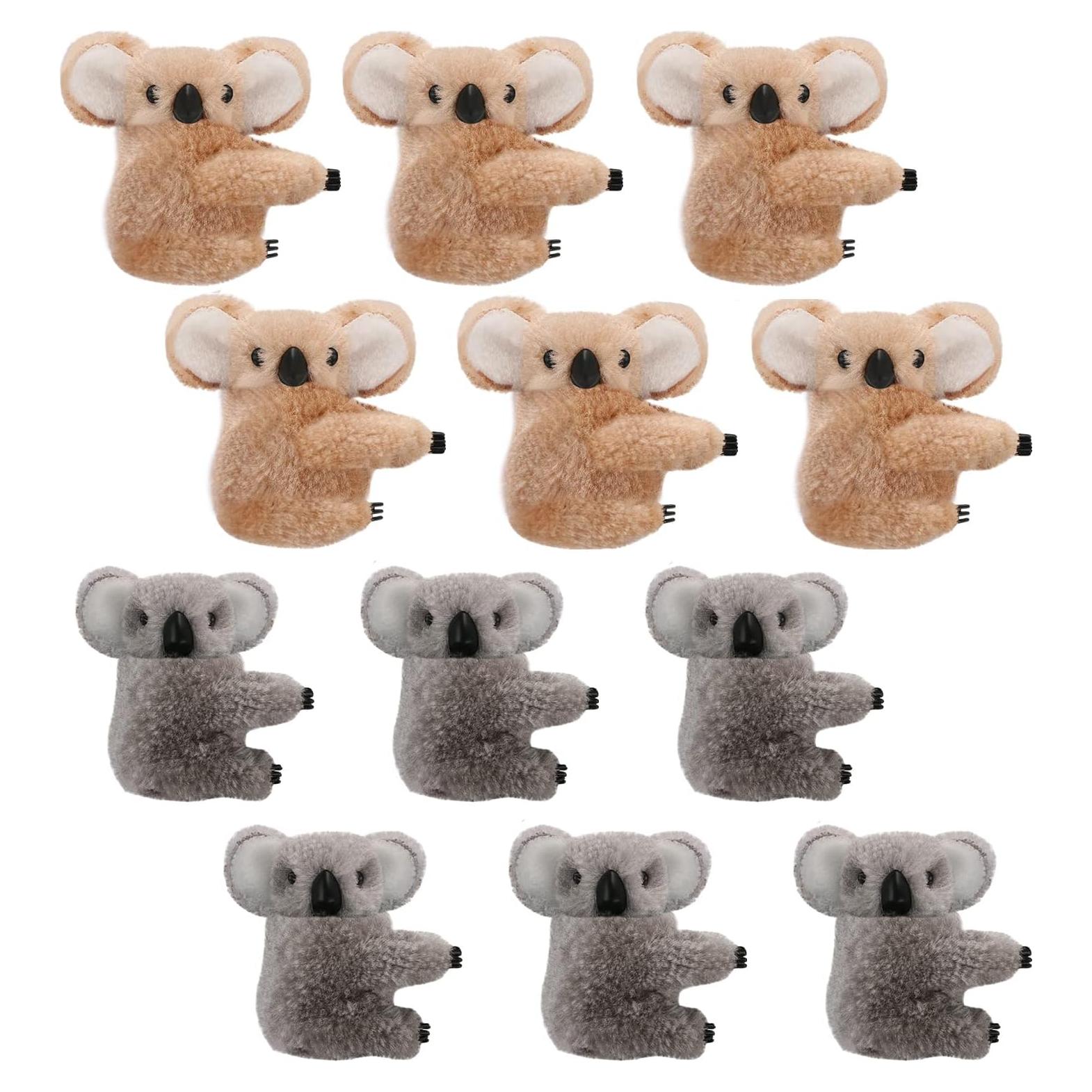 Clips de Lápiz de Koala BENBO - 12 Pcs Adornos de Felpa