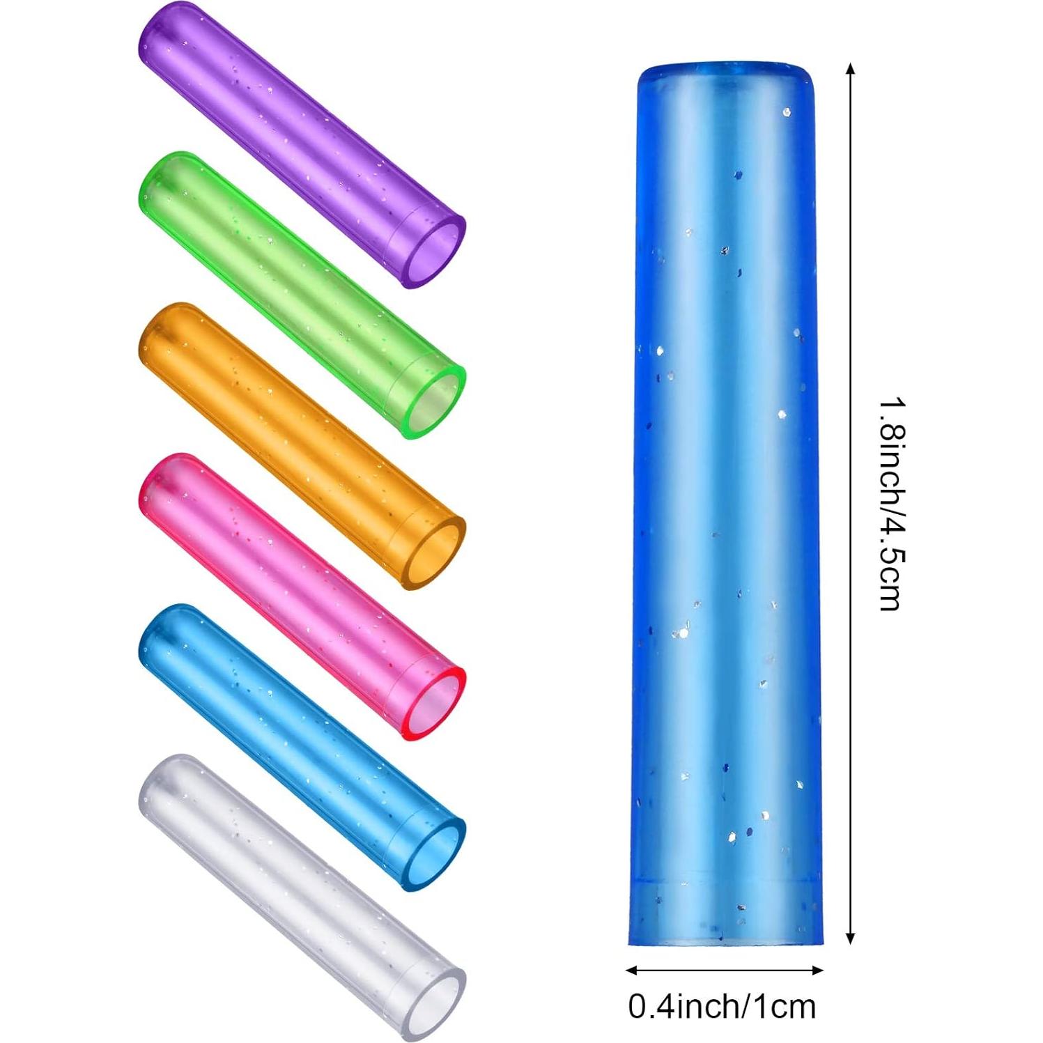 Zonon 60 Piezas Cubiertas Protectores de Lápiz Plástico