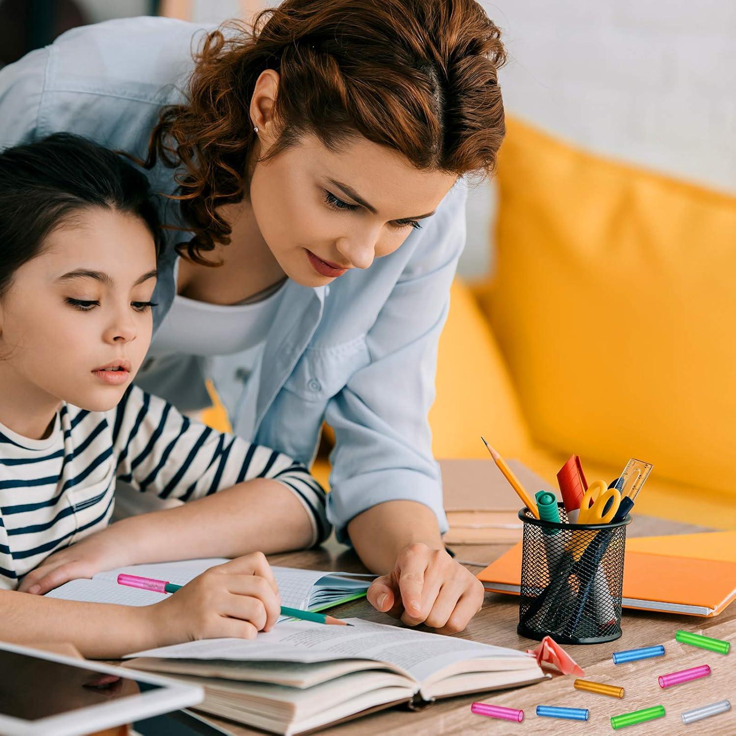 Zonon 60 Piezas Cubiertas Protectores de Lápiz Plástico
