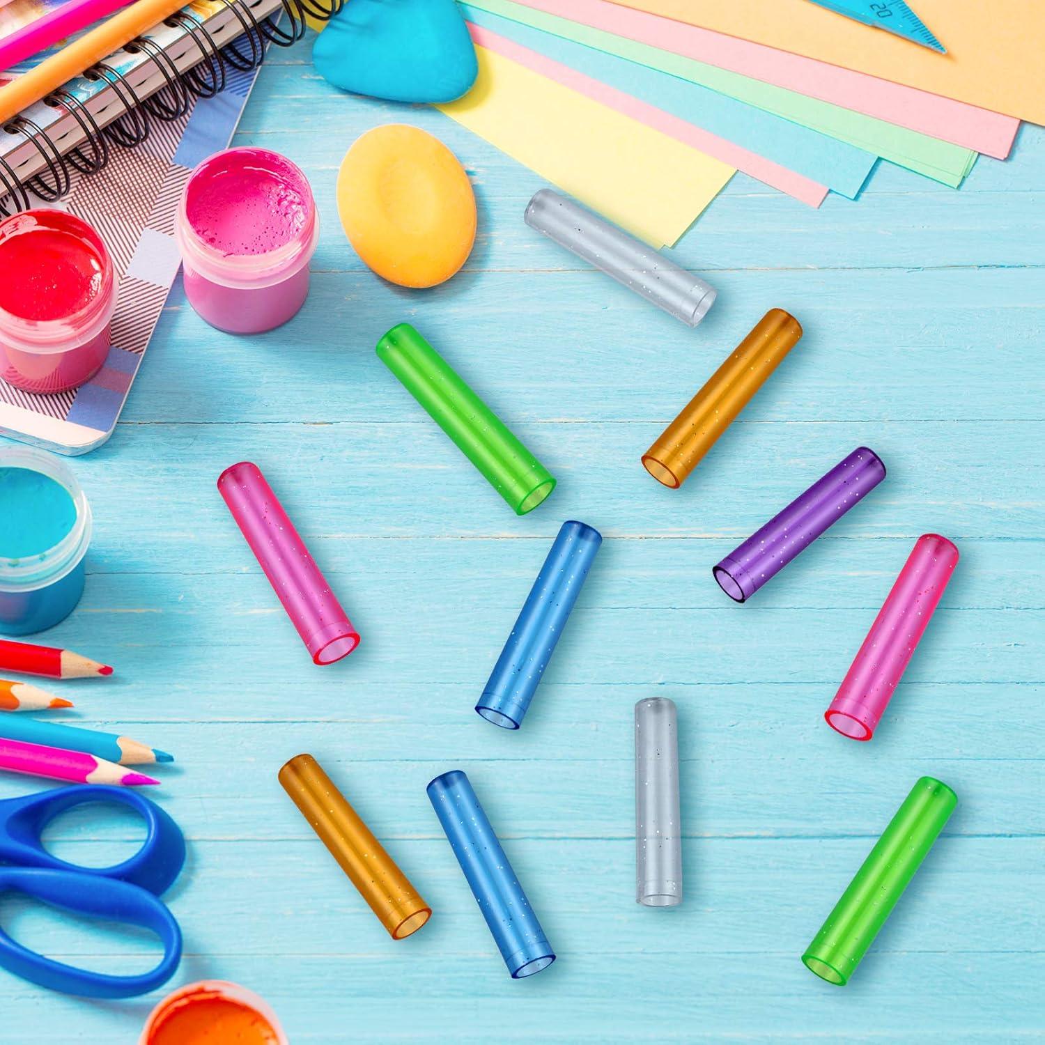 Zonon 60 Piezas Cubiertas Protectores de Lápiz Plástico