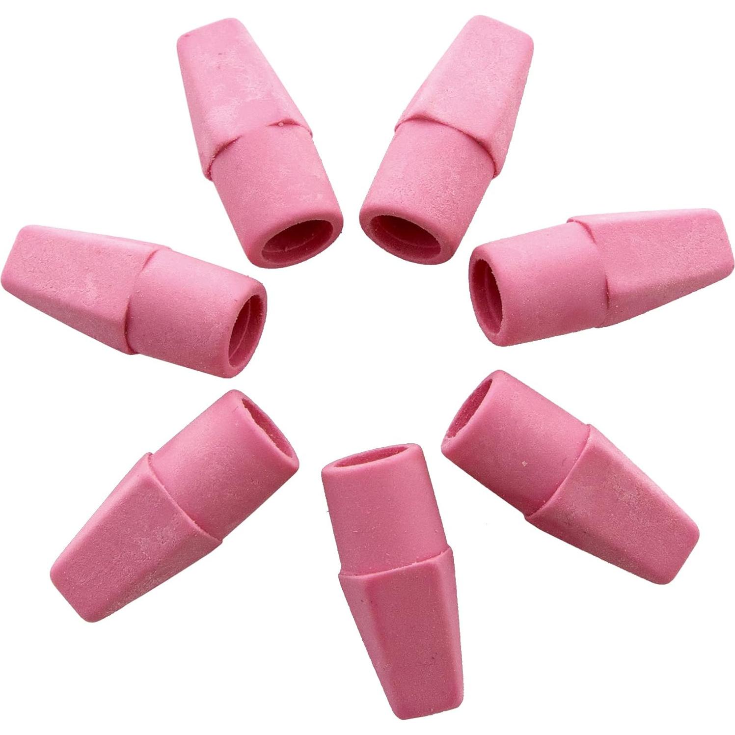 Borrador Rosa Superior BAZIC 50 Unidades Sin Látex