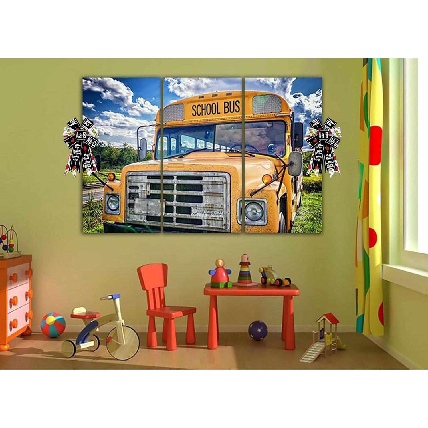 Lazos Decorativos Threetols para Regreso a Clases - 2 Pcs