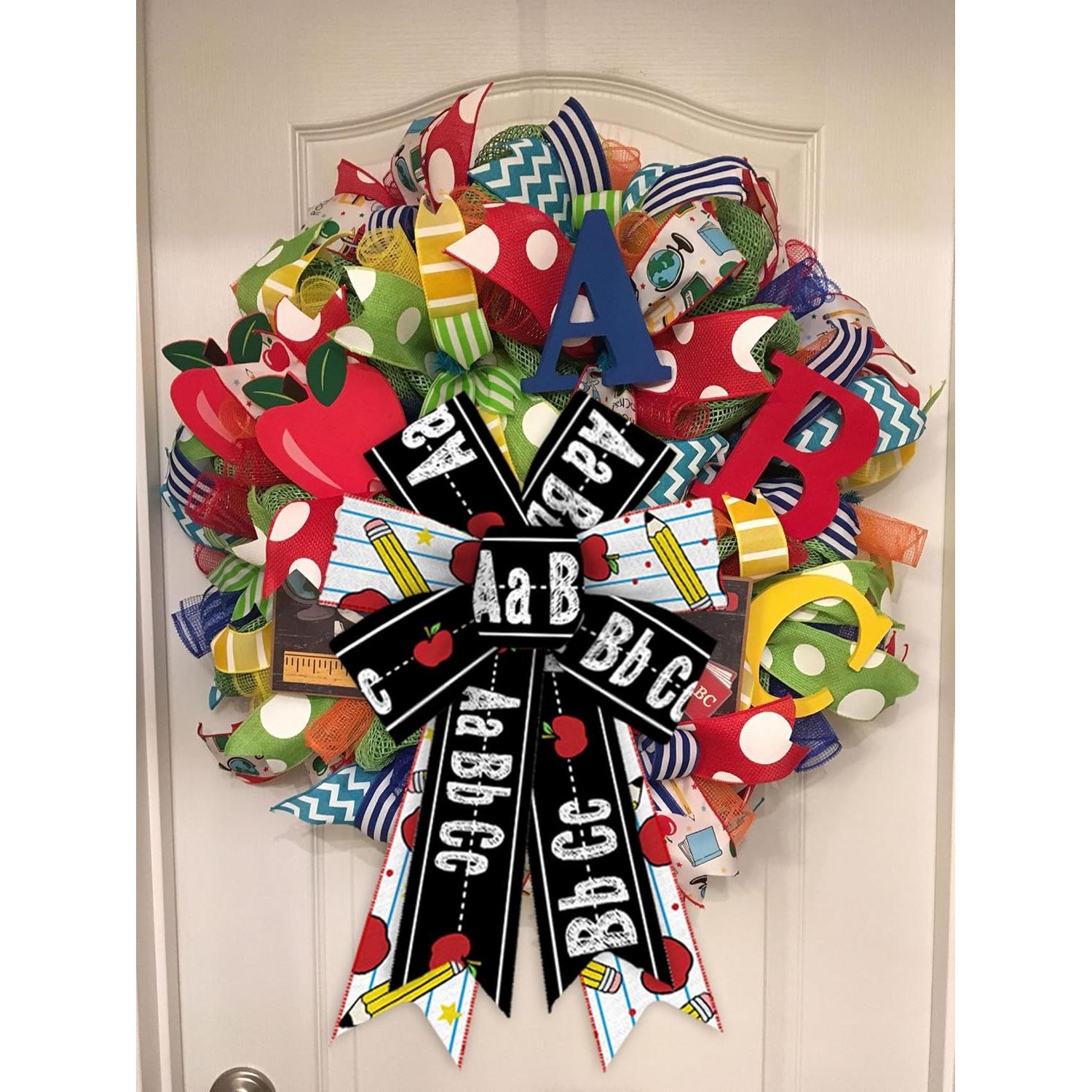 Lazos Decorativos Threetols para Regreso a Clases - 2 Pcs