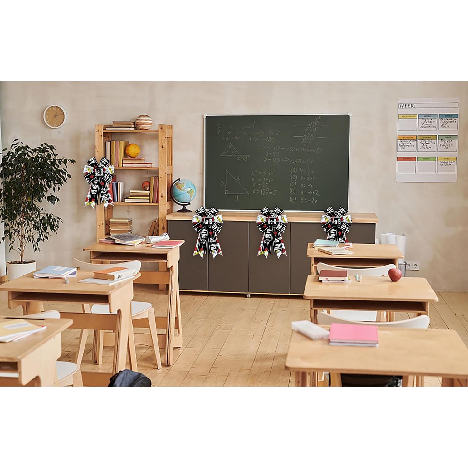 Lazos Decorativos Threetols para Regreso a Clases - 2 Pcs