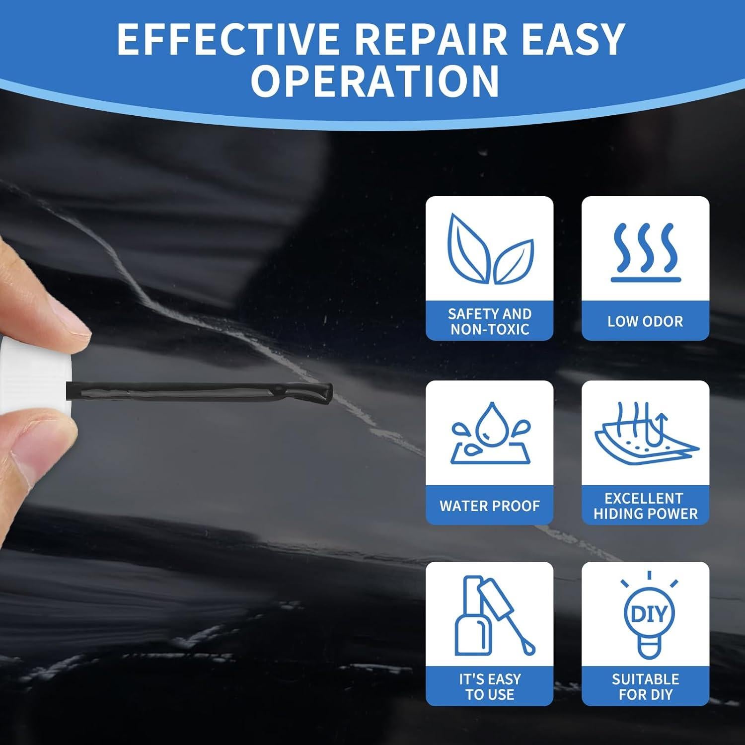 Pintura de Retoque Negra ShangTianFeng 44.36 ml Multi-Superficie