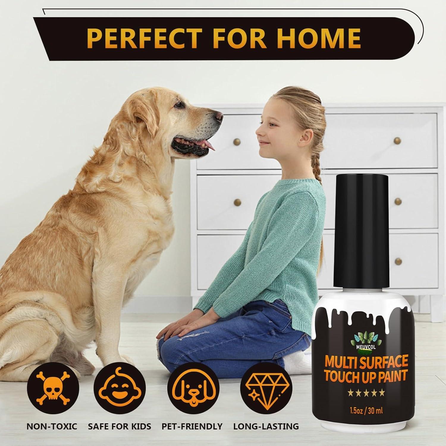 Pintura de Retoque Blanca Meuvcol 44.36 ml Acabado Mate