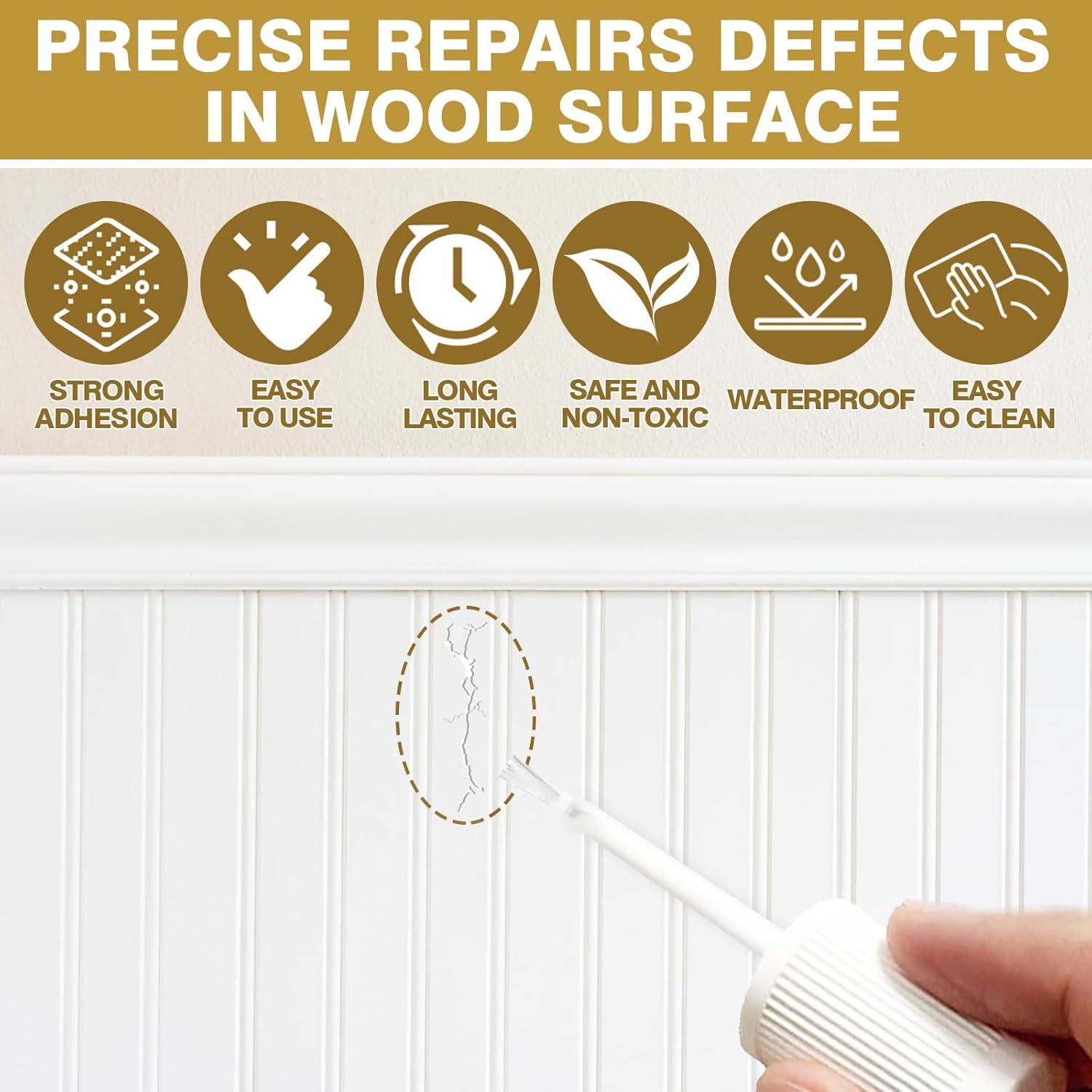 Pintura de Retoque Acrílica AstraVox 1.5 Oz Blanca para Madera