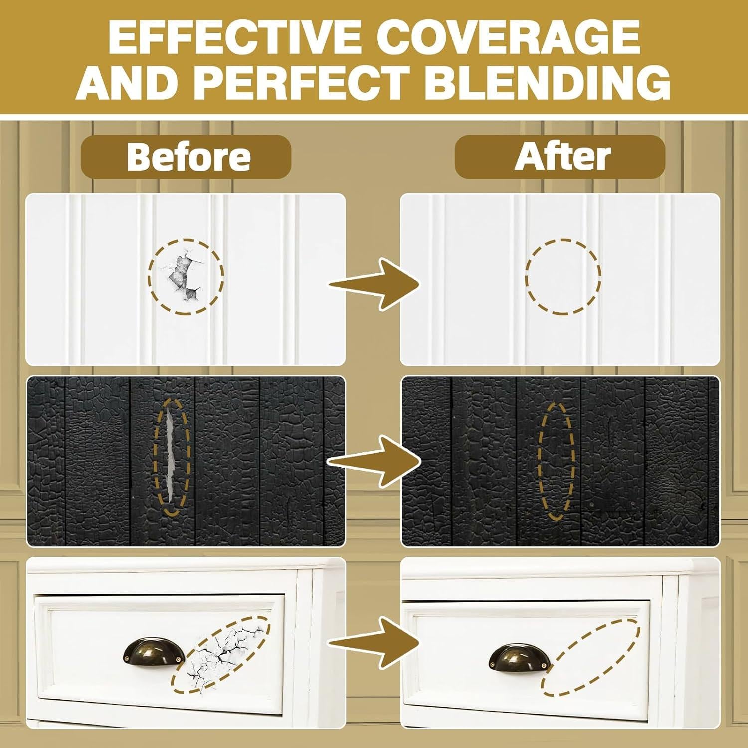 Pintura de Retoque Acrílica AstraVox 1.5 Oz Blanca para Madera