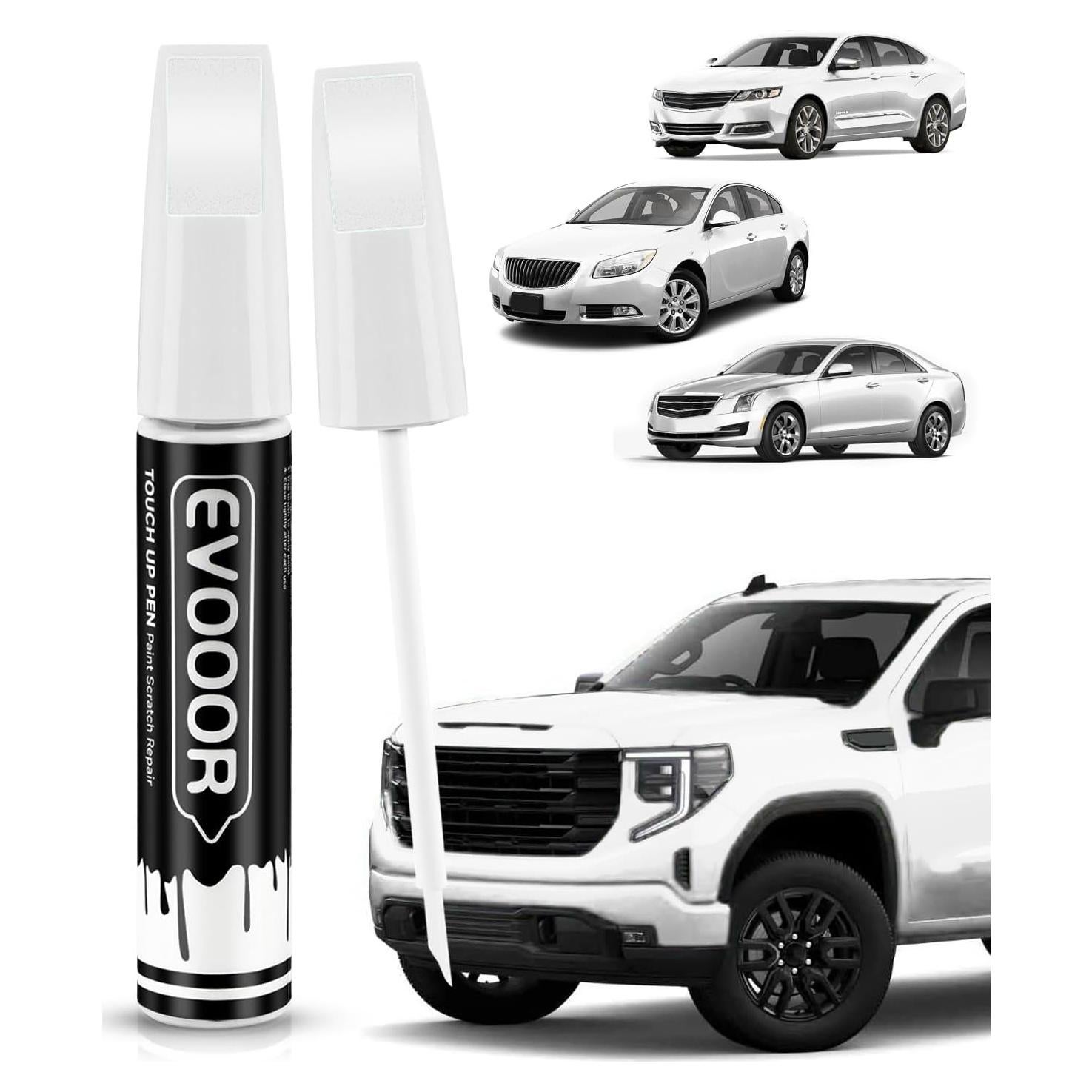 Pintura de Retoque EVOOOR 12.1ml Blanco Cumbre para Buick