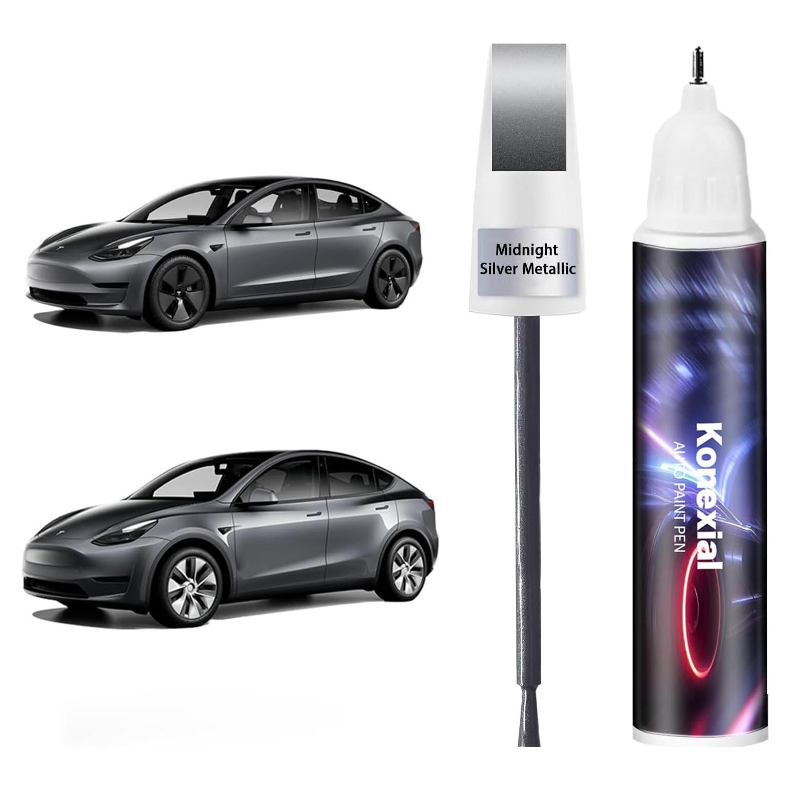 Pintura de Retoque Metálica Plata Medianoche Konexial 11.83 ml