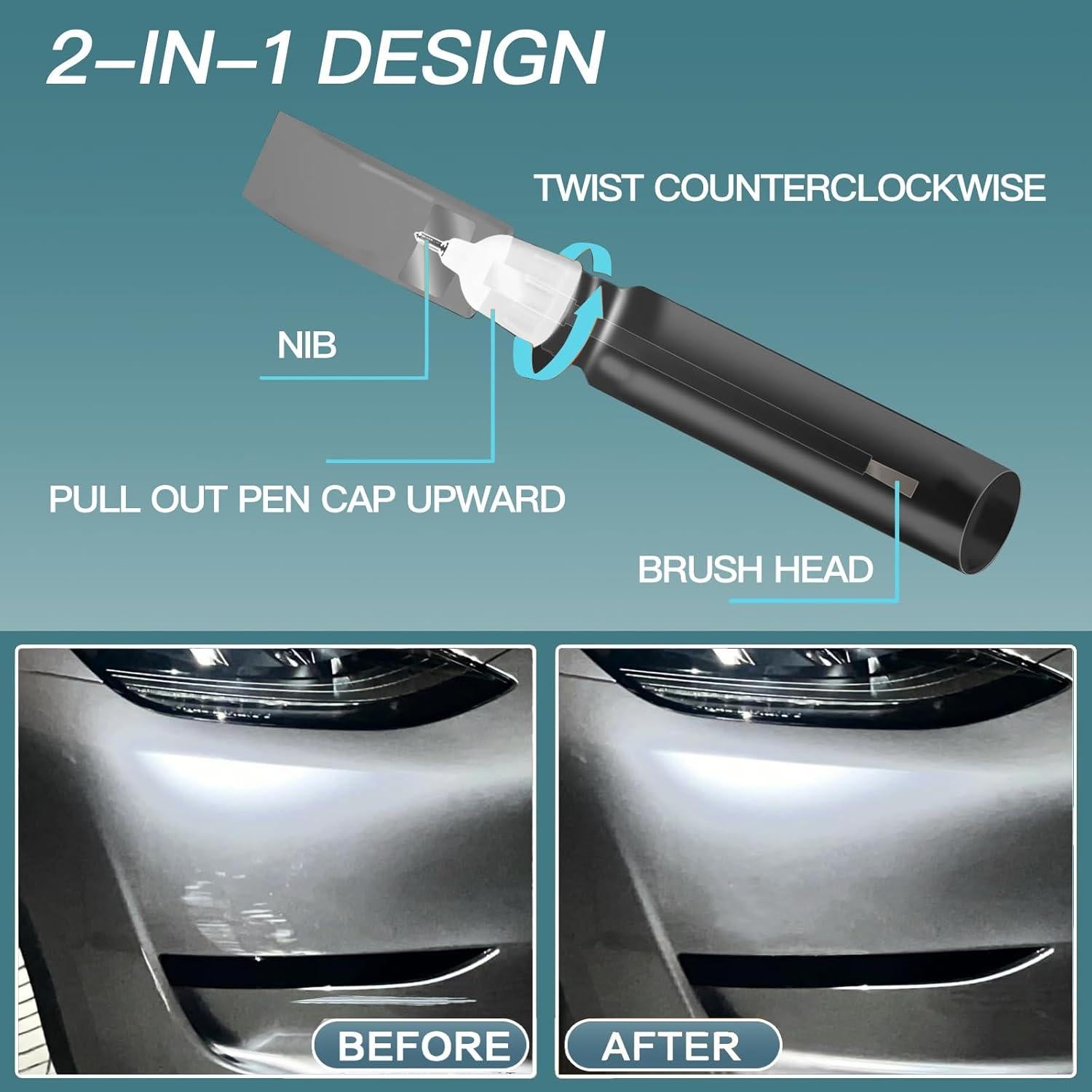 Pintura de Retoque Metálica Plata Medianoche Konexial 11.83 ml